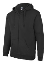 Zip Through Hooded Sweat Jacket