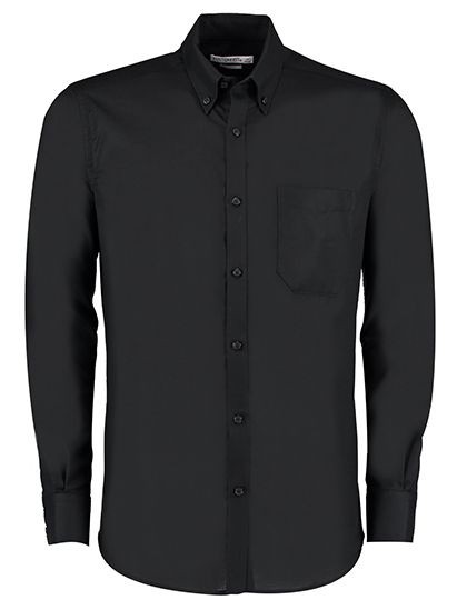 Slim Fit Workwear Oxford Shirt Long Sleeve