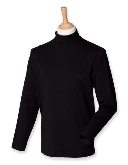 Roll-Neck Long-Sleeve Top