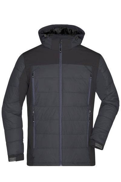 JN1050 Thermojacke in attraktivem Materialmix