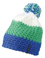 Crocheted Cap with Pompon