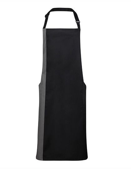 Colours Collection Contrast Bib Apron