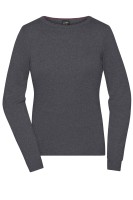 JN1313 James & Nicholson Ladies' Round-Neck Pullover