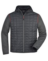 Men's Knitted Hybrid Jacket