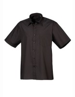 Men`s Poplin Short Sleeve Shirt