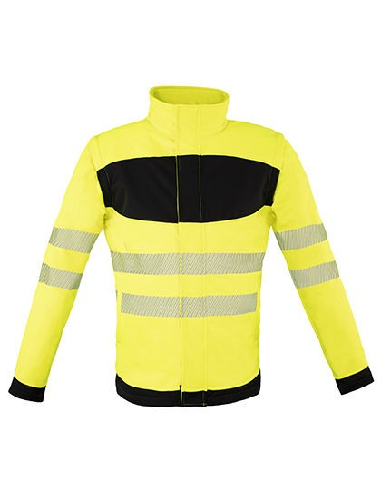 KX1003 EOS Hi-Vis Workwear Softshell Jacket With Printing Area