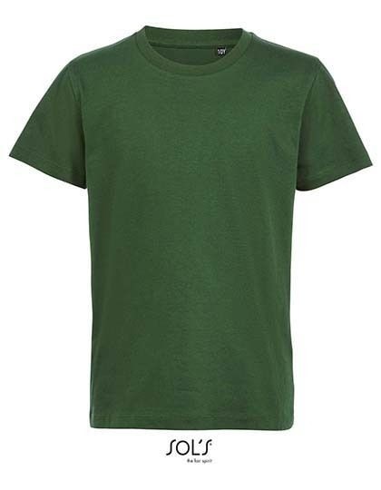 Kids` Round Neck Short-Sleeve T-Shirt Milo