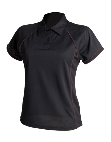 Ladies` Piped Performance Polo