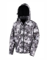 Camo TX Performance Hooded Softshell Jacket