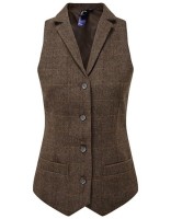 Ladies Herringbone Waistcoat