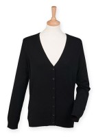 Ladies` Lightweight V-Neck Short Cardigan