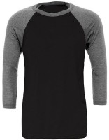 Unisex 3 / 4 Sleeve Baseball T-Shirt