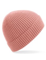 Engineered Knit Ribbed Beanie