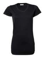 Womens Fashion Stretch Tee Extra Lenght