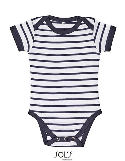 Baby Striped Bodysuit Miles