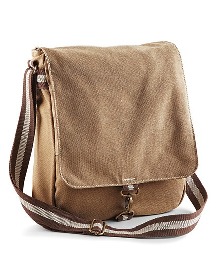 Vintage Canvas Messenger