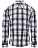 Ginmill Check Womens Long Sleeve Cotton Shirt