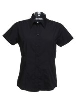 Women`s Classic Fit Workforce Poplin Shirt Short Sleeve