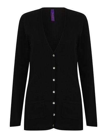 Ladies` Lightweight V-Neck Cardigan