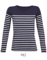 Women´s Long Sleeve Striped T-Shirt Matelot