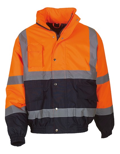 High Visibility Two-Tone Bomber Jacket