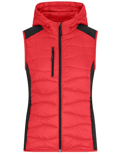 JN1327 James & Nicholson Ladies' Hybrid Vest