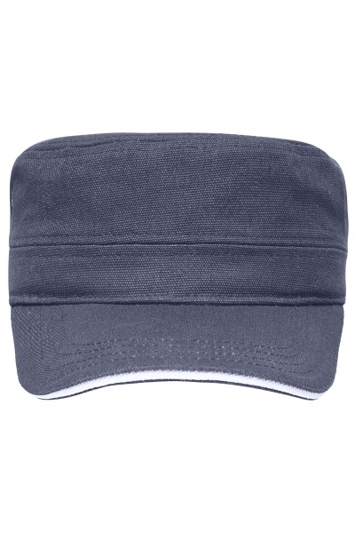 MB6555 Sandwich Cap im Military-Stil aus robustem Baumwollcanvas