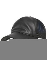 Leather Trucker Cap