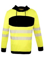 KX1002 EOS Hi-Vis Workwear Hoody With Printing Area