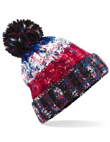 Corkscrew Pom Pom Beanie