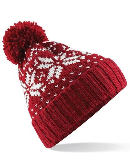 Fair Isle Snowstar® Beanie