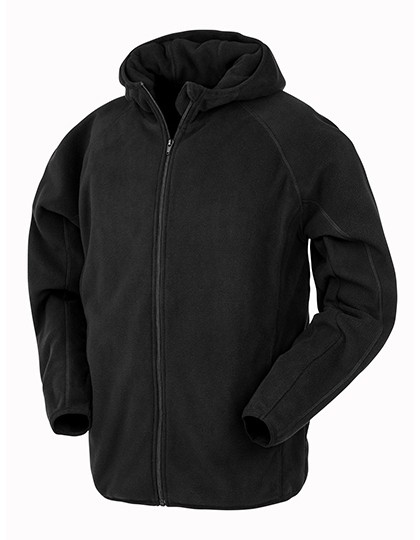 Hooded Recycled Microfleece Jacket