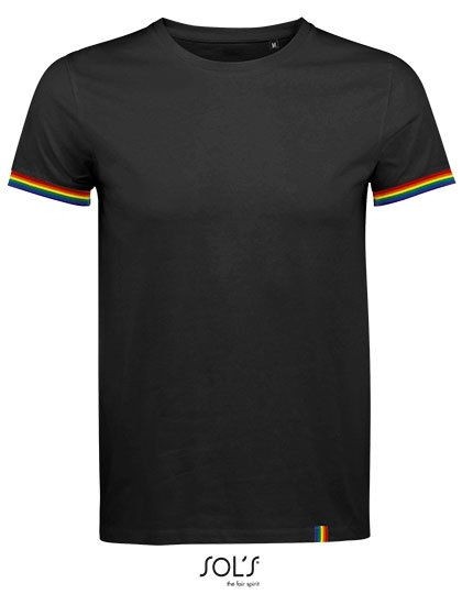 Men´s Short Sleeve T-Shirt Rainbow