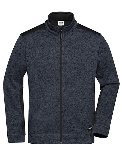 Men‘s Knitted Workwear Fleece Jacket -STRONG-