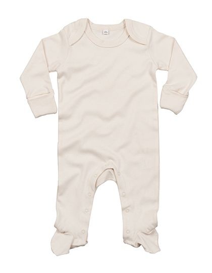 Baby Organic Sleepsuit with Scratch Mitts