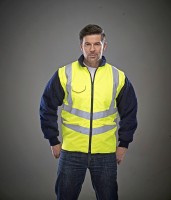 Hi-Vis Chevron Quilted Jacket