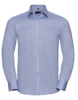 Men`s Long Sleeve Tailored Herringbone Shirt