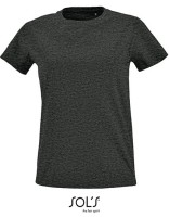 Women`s Round Neck Fitted T-Shirt Imperial