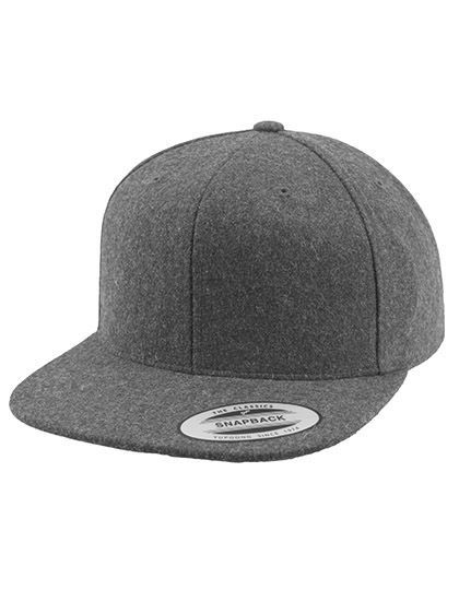 Melton Wool Snapback Cap