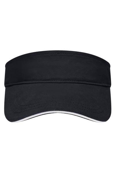 MB6123 Trendiger Sunvisor mit kontrastfarbigem Sandwich