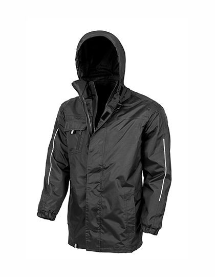 3-in-1 Transit Jacket with Printable Softshell Inner