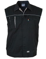 Contrast Work Vest