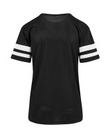 Ladies` Mesh Stripe Tee