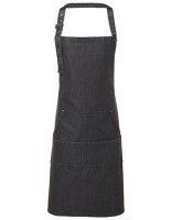 Jeans Stitch Denim Bib Apron