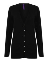 Ladies` Lightweight V-Neck Cardigan