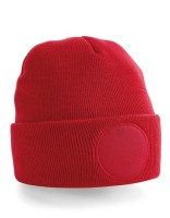 Circular Patch Beanie