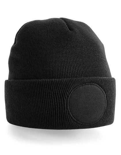 Circular Patch Beanie