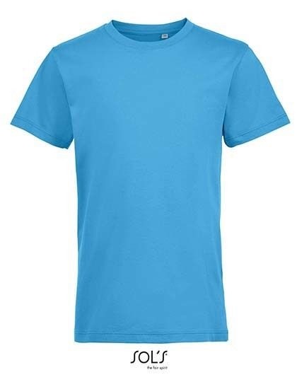 Kids` Round Collar T-Shirt Regent Fit