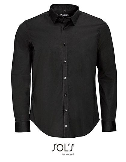 Men`s Long Sleeve Stretch Shirt Blake