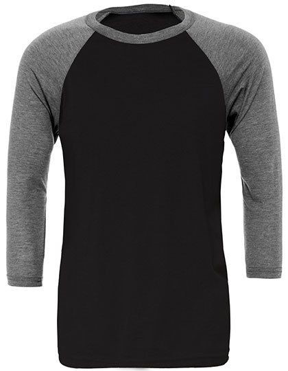 Unisex 3 / 4 Sleeve Baseball T-Shirt